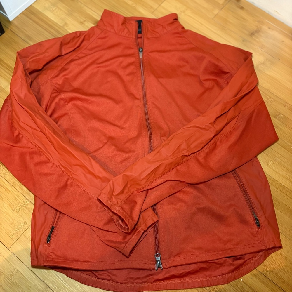 Nike Orange Lightweight Performance Jacket High C… - image 1
